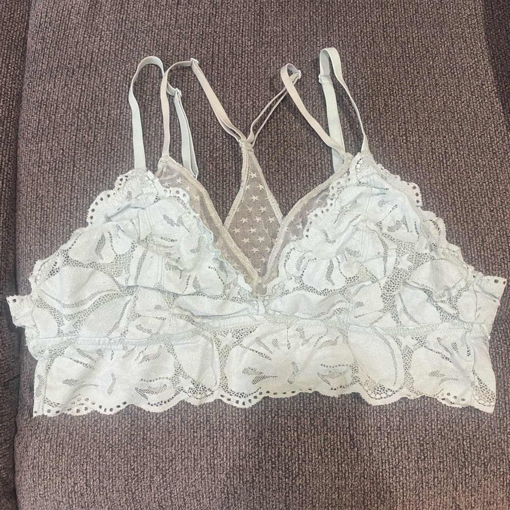 Aerie Blue Bralette